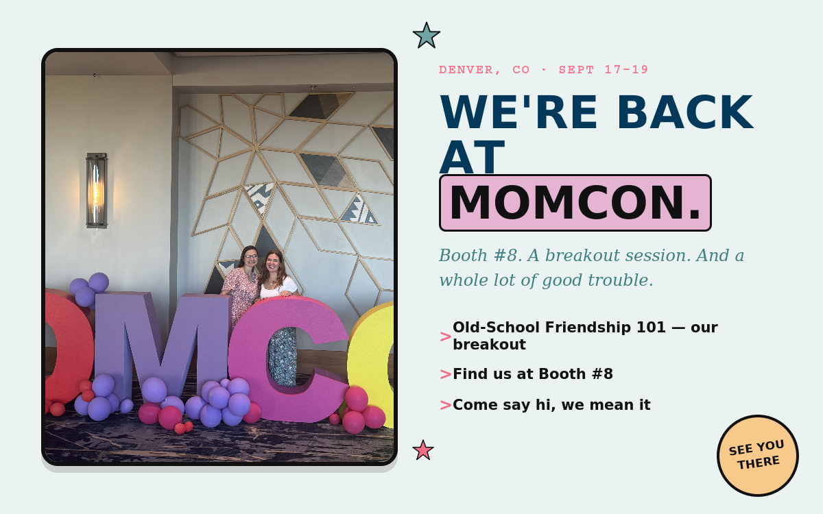 We're back at Momcon