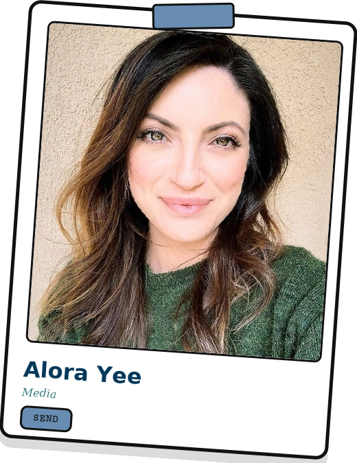 women-soaring-polaroid-fun-alora Image of Alora Yee